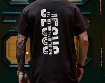 Männer Christian Shirt Bibel Vers T-Shirt für Männer Christian Tshirt Religiöses Geschenk für Kleidung für Männer, Vatertagsgeschenk für Christian Dad Tshirt