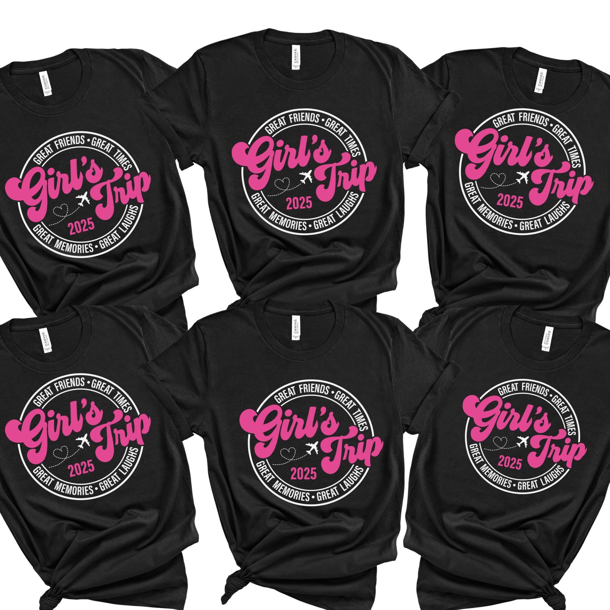 Girls2 LIVE & FAN MEETING 2026 Tシャツ　ＸＬ Girls Trip 2026 Shirt, Custom Girls Trip Shirt, Girls Vacation