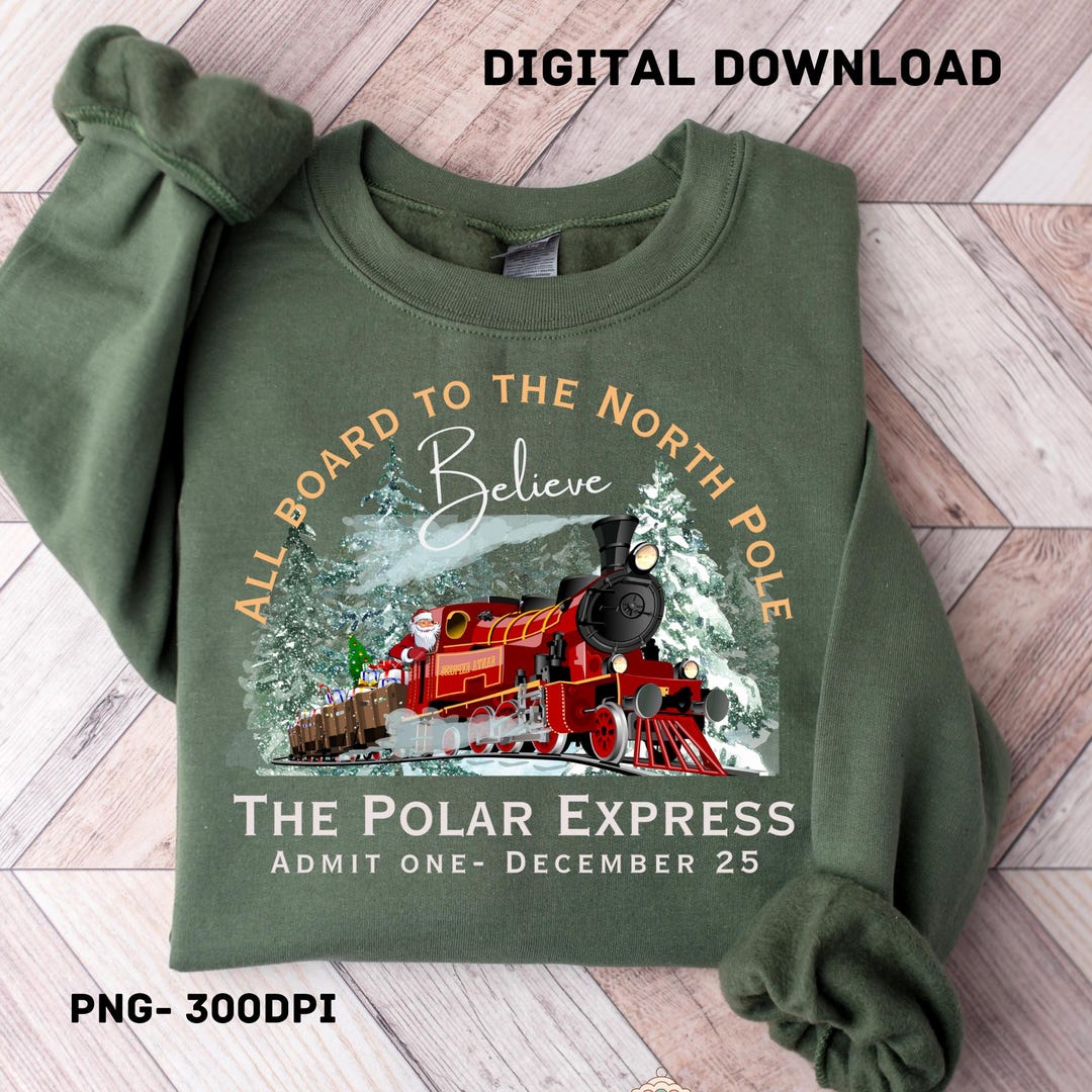 Polar Express PNG the North Pole Png Family Match Christmas PNG North ...