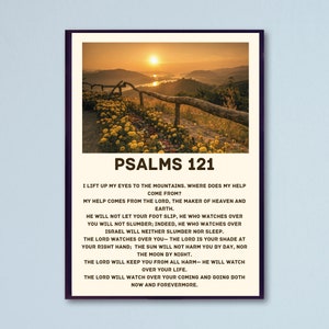 Contemporary Christian Art, Bible Verse Art, inspirational wall art, Bible quote, Colourful Christian Art, christian Retro Digital Print