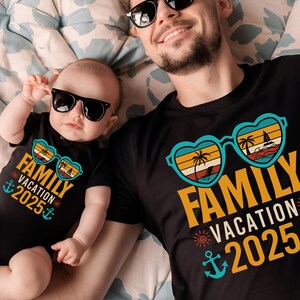 Family Vacation 2025 T-shirt, Creating Memories Together Shirts, Custom Family Matching Tee, Family Vacation Shirts, Family Beach Trip Shirt