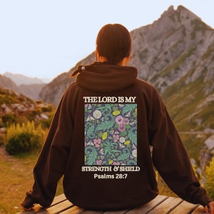 Moletom inspirado na fé, Christtain Crewneck, Moletom cristão com versículo bíblico, Camiseta bíblica, Moletom com fé, Vestuário religioso cristão masculino