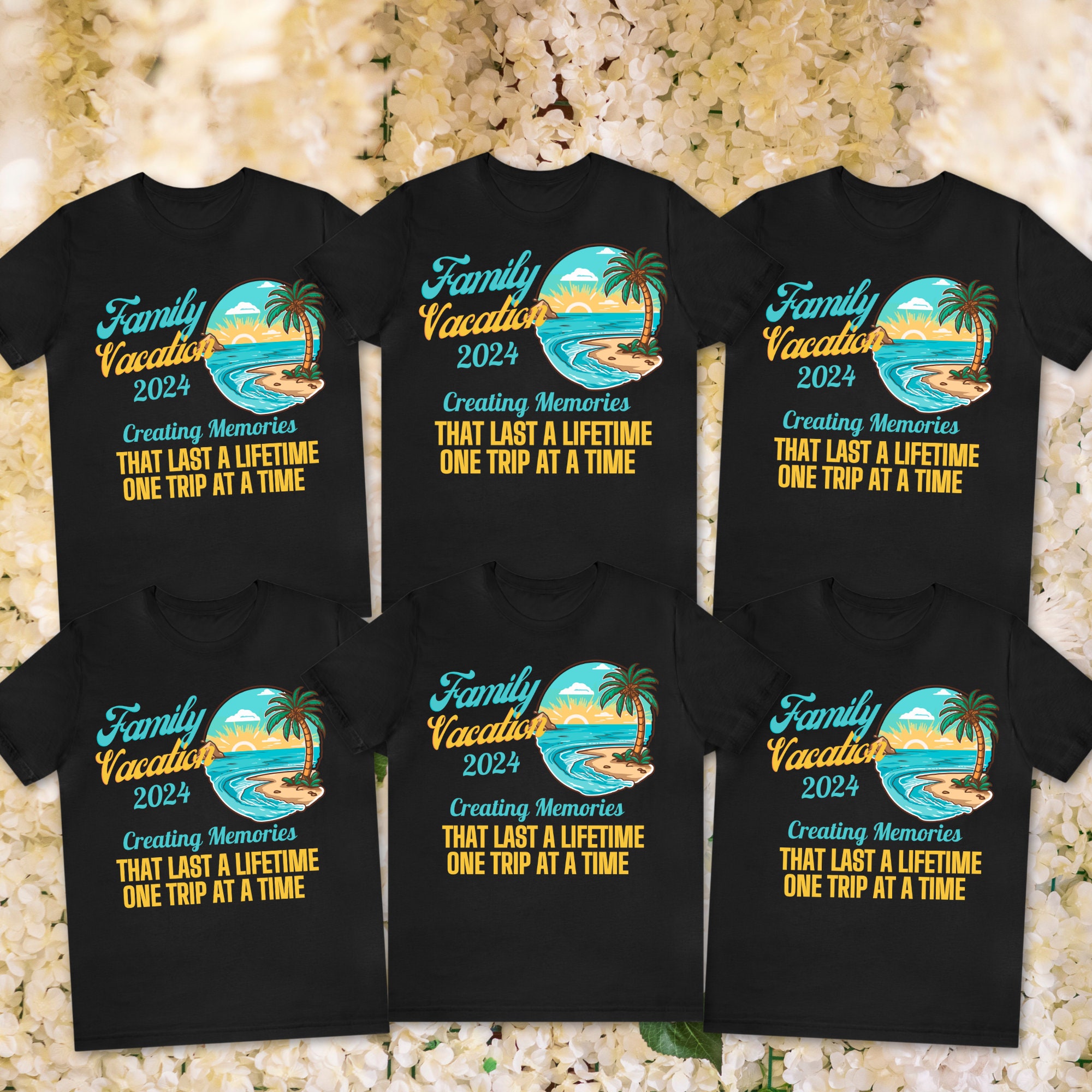 Family Vacation Beach T-shirt: Matching Summer Trip Tees - Etsy