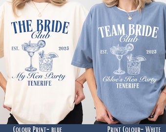 Team Bruid Bruidsfeest Shirts Vrijgezellenfeest Tops Comfort Kleuren Vrijgezellenfeest T-shirts Trouwfeest T-shirt Bruidsfeest T-shirts Bach-shirt