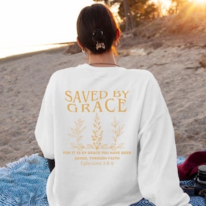 Women's Saved By Grace Sweatshirt main image 1