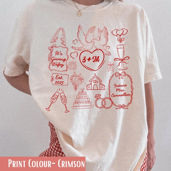 Future Mrs. T-Shirt, Engaged Sweater, Custom Bride Engagement Gift, Fiancee Shirt, Wifey Sweatshirt, Bridal Shower gift, Bachelorette Party