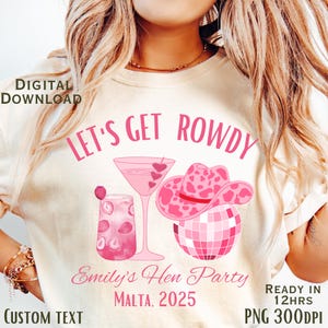 Western Bachelorette Png  Lets Get Rowdy Png Custom Last Rodeo Bridal Party Png Custom Nashville Bachelorette png Country Bachelorette png