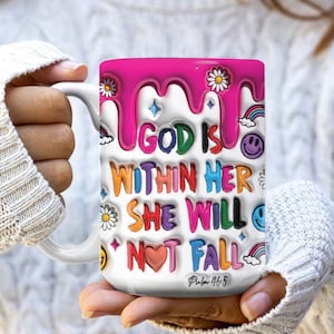 My Daily Bible Affirmation Mug, Gift for her, Bible Quotes Mug, Bible Verse Mug, Christian Mug, Faith Mug, Scripture Mug, Bible study gift