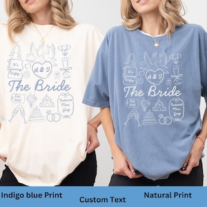 Camiseta "Futura Señora", Suéter "Prometida", Regalo de Compromiso Personalizado para Novia, Camisa para Prometida, Sudadera para Esposa, Regalo para Despedida de Soltera, Despedida de Soltera