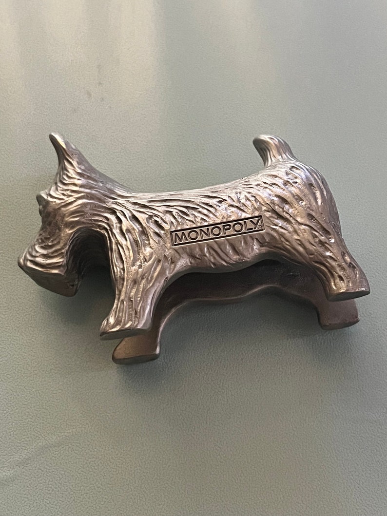 Monopoly Scottie Dog Paperweight - Etsy