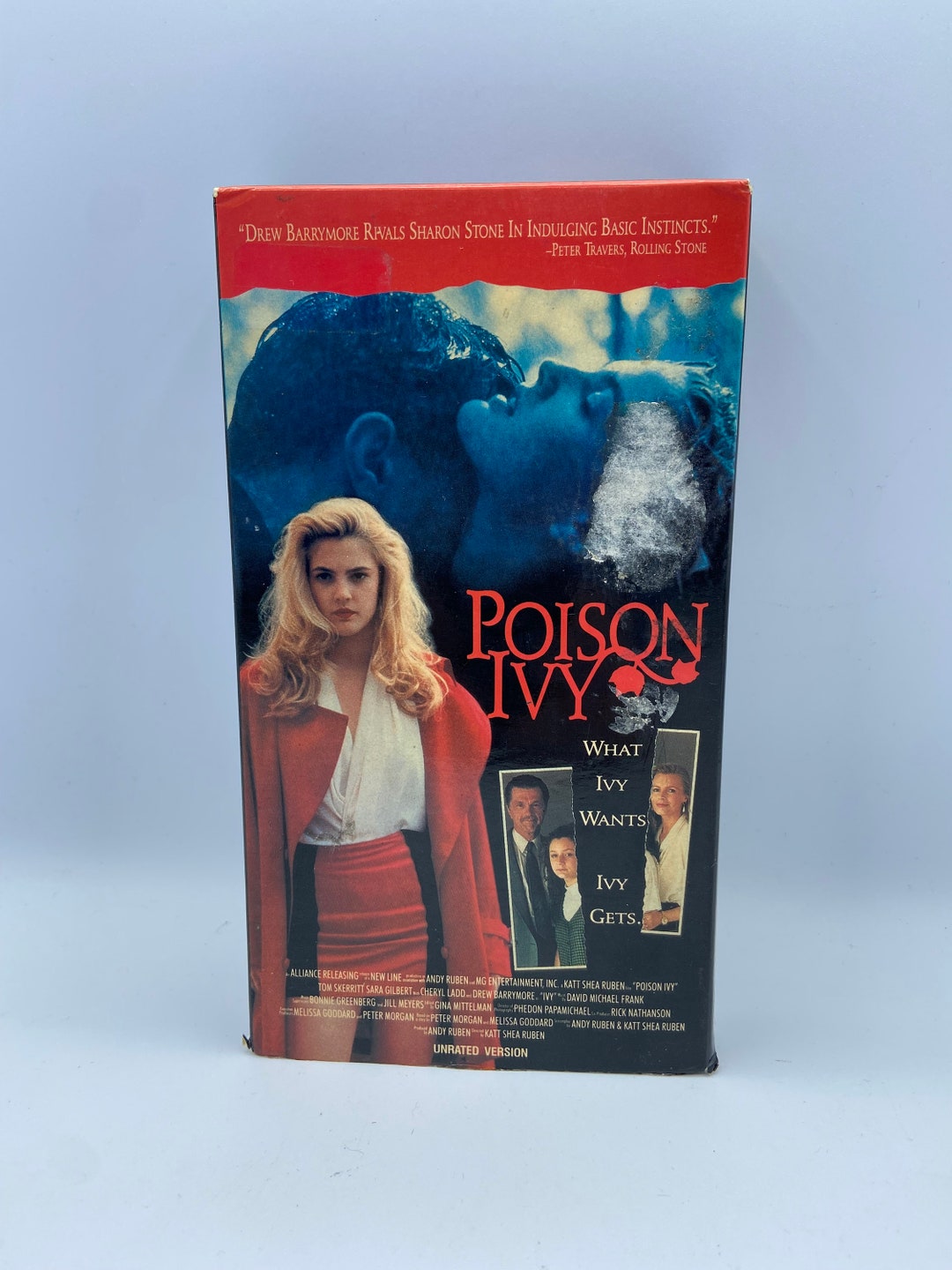 Poison Ivy VHS VCR Movie Drew Barrymore RARE Horror Erotic Thriller