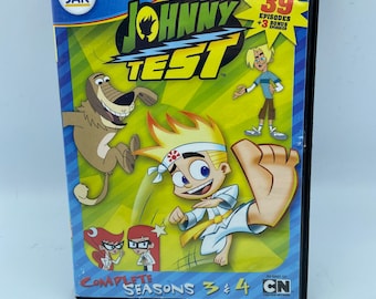 Johnny Test - Seasons 3 & 4 DVD - Etsy