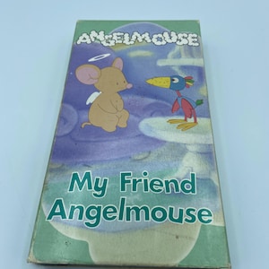 RARE Angelmouse - My Friend Angelmouse VHS - Vintage Animated Children&#39;s Show