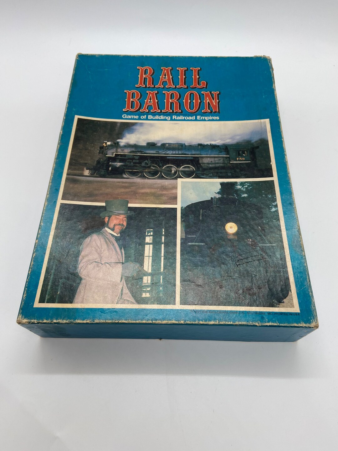 Vintage Rail Baron Board Game. Rail Baron - Etsy