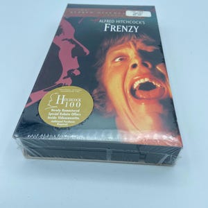 Alfred Hitchcock: Frenzy VHS, Factory Sealed, NEW, Classic Thrille