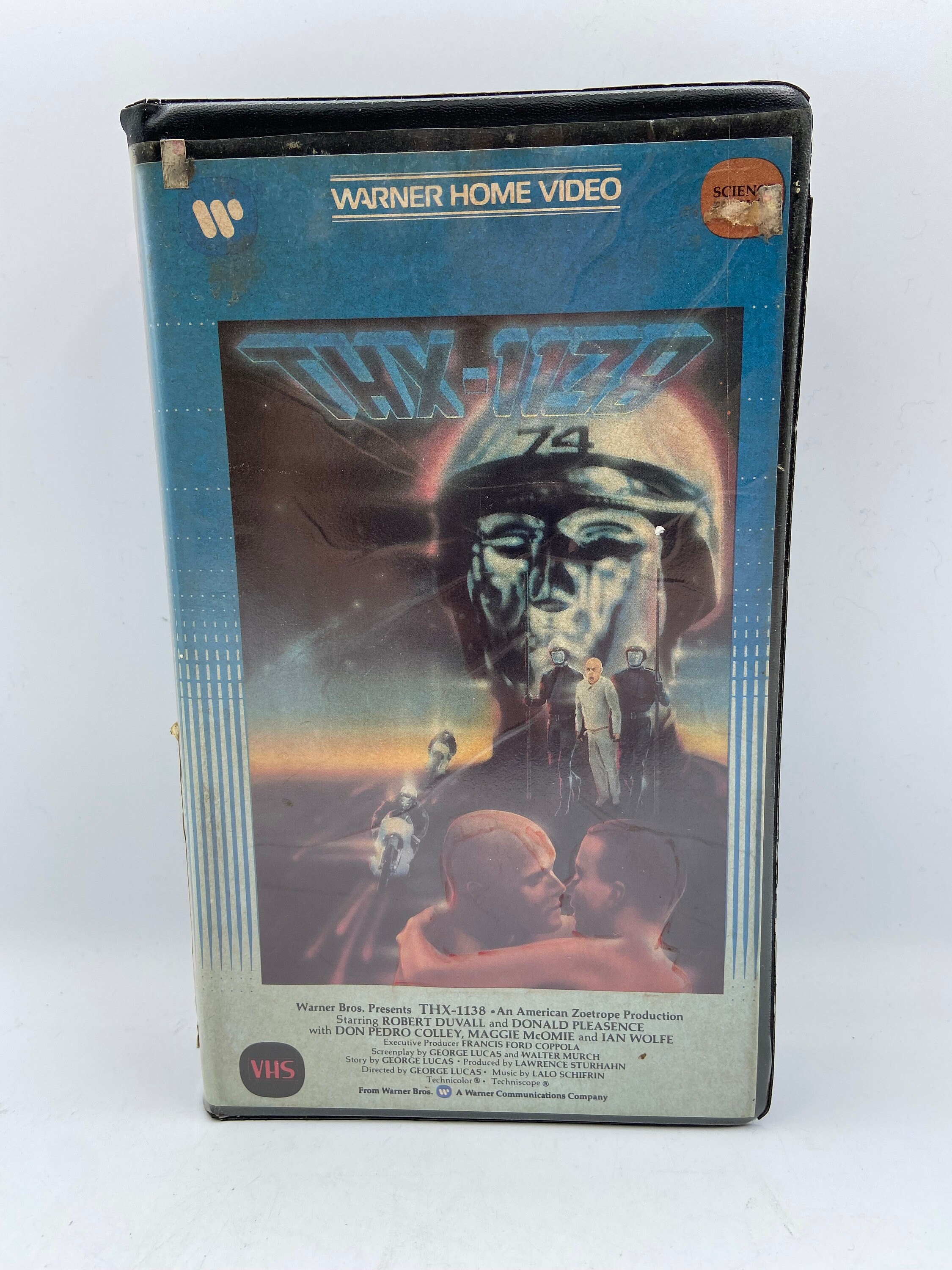 THX1138 VHS Tape Great Working Condition With Vintage Cover Etsy