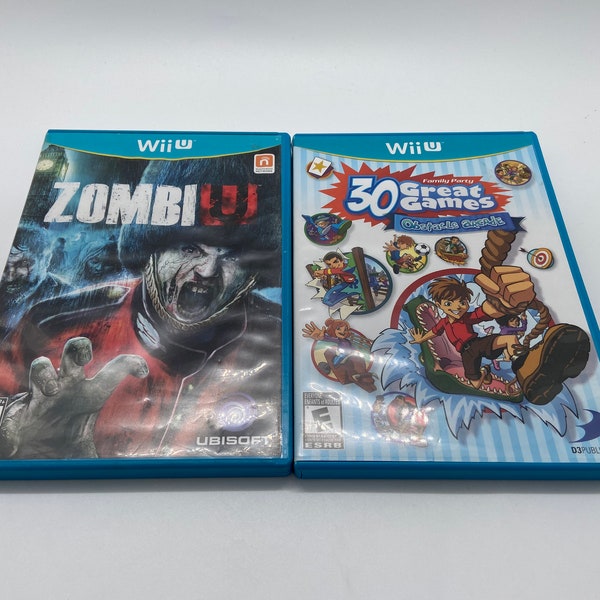 Nintendo Wii U Game Lot - Unleash Fun for the Whole Family