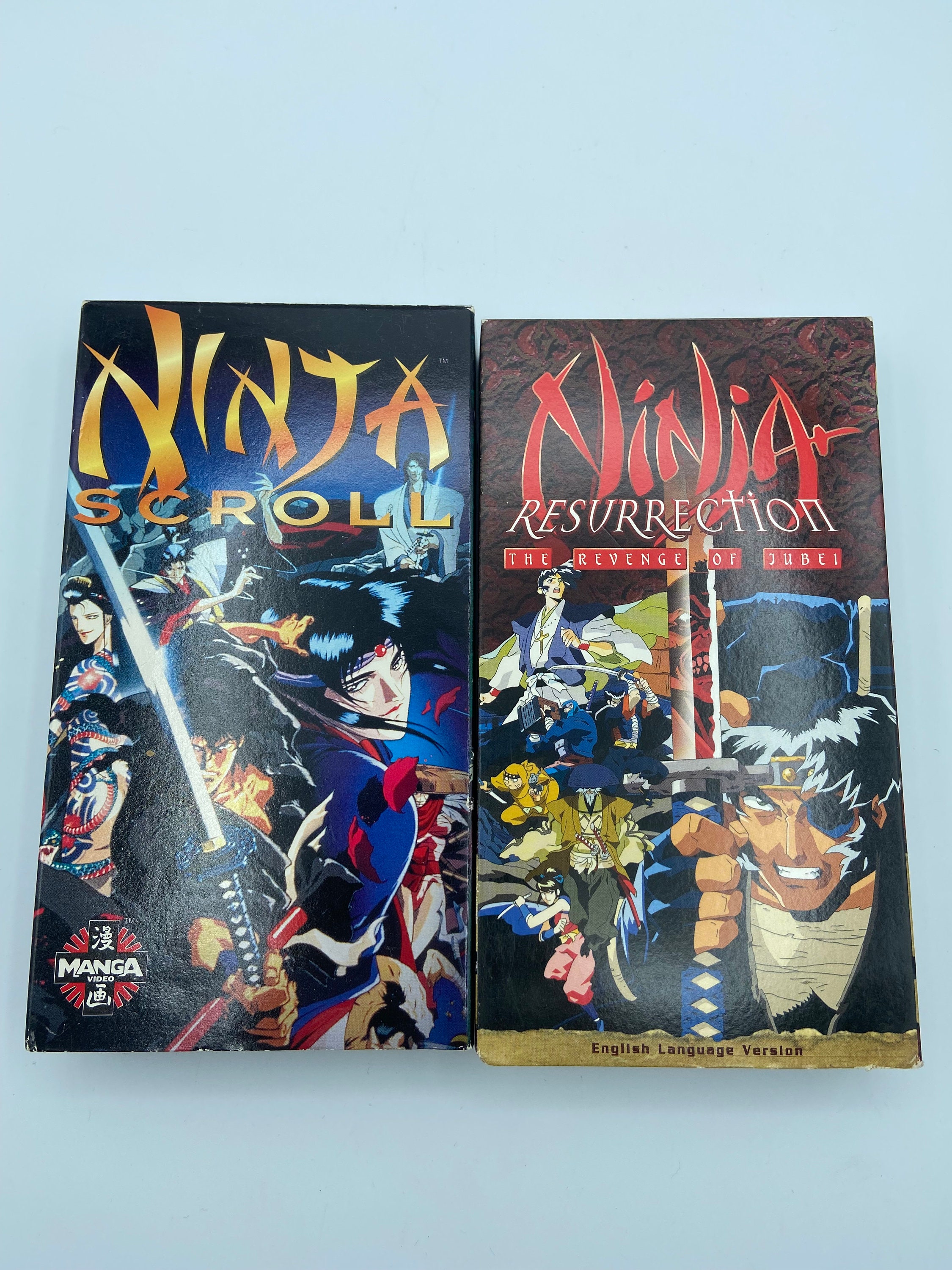 vhs - los ninjas el pueblo fantasma - anime jap - Comprar Filmes