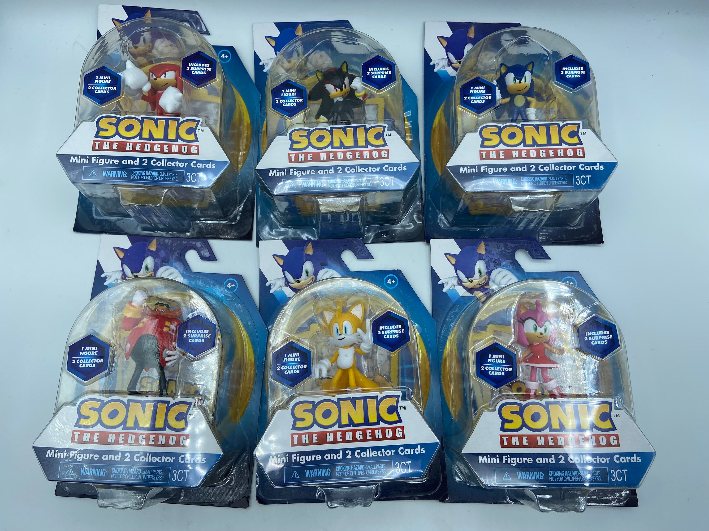 Sonic.Exe baby 4 figure set 3 hard plastic mexican figures