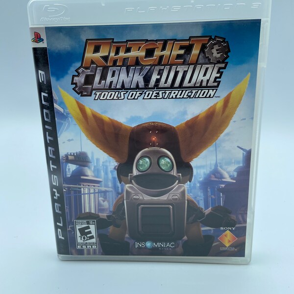 Ratchet and Clank - Tools of Destruction - PS3 - Complete, Excellent Condition, Fast Shipping, Smoke-Free Home