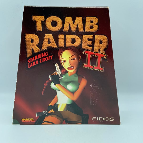 Tomb Raider II - Trapezoid Big Box. Tomb Raider 2