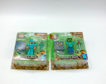 Minecraft Dungeons 3.25 Figures 2-Pk Heart of Ender vs