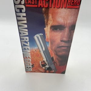 Factory Sealed Last Action Hero VHS - Classic Action Comedy - Fast Shipping!