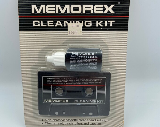 Memorex Cassette Tape Head Cleaner & for All Audio