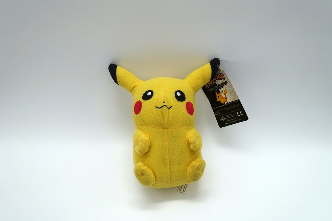 Pokemon Pikachu 9 Plush Toy Made by Toy Factory With Tag Etsy