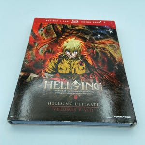 Hellsing Ultimate Volumes V-VIII Blu-ray NEW Sealed | Fast