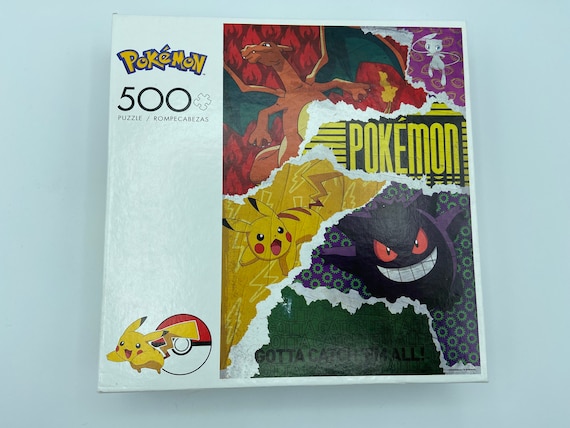 Pokemon Gotta Catch Em All Puzzle 500 Pieces . RARE 