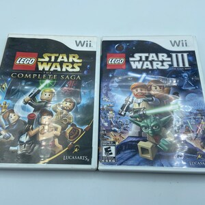 Lego Star Wars Bundle for Nintendo Wii Complete Saga Clone