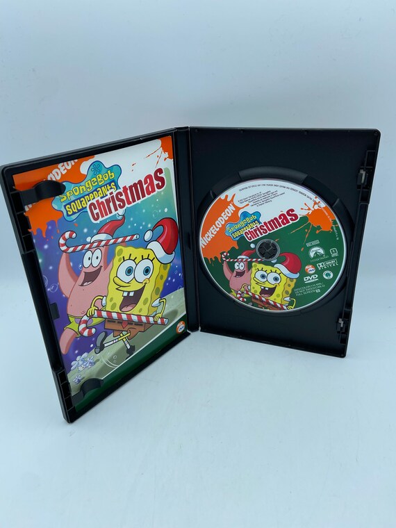 Spongebob Squarepants Christmas DVD - Etsy Sweden