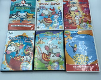 Lot of 6 Treehouse DVDs