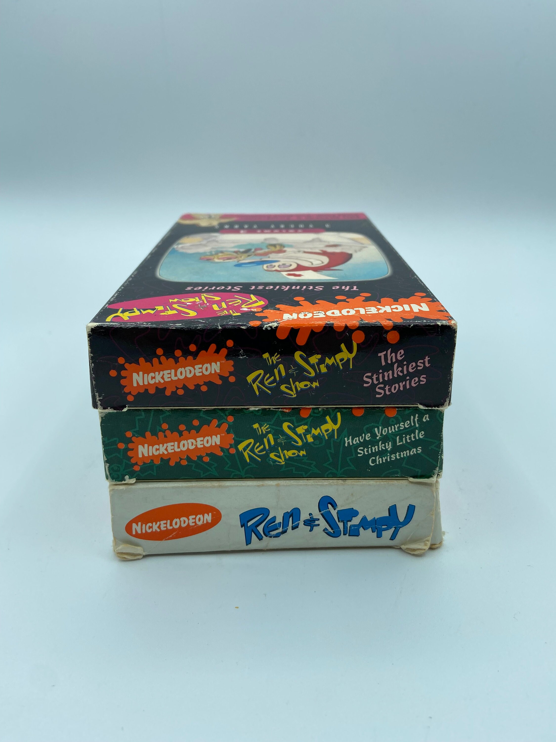 Ren and Stimpy VHS Lot. Animated Episodes Etsy Canada