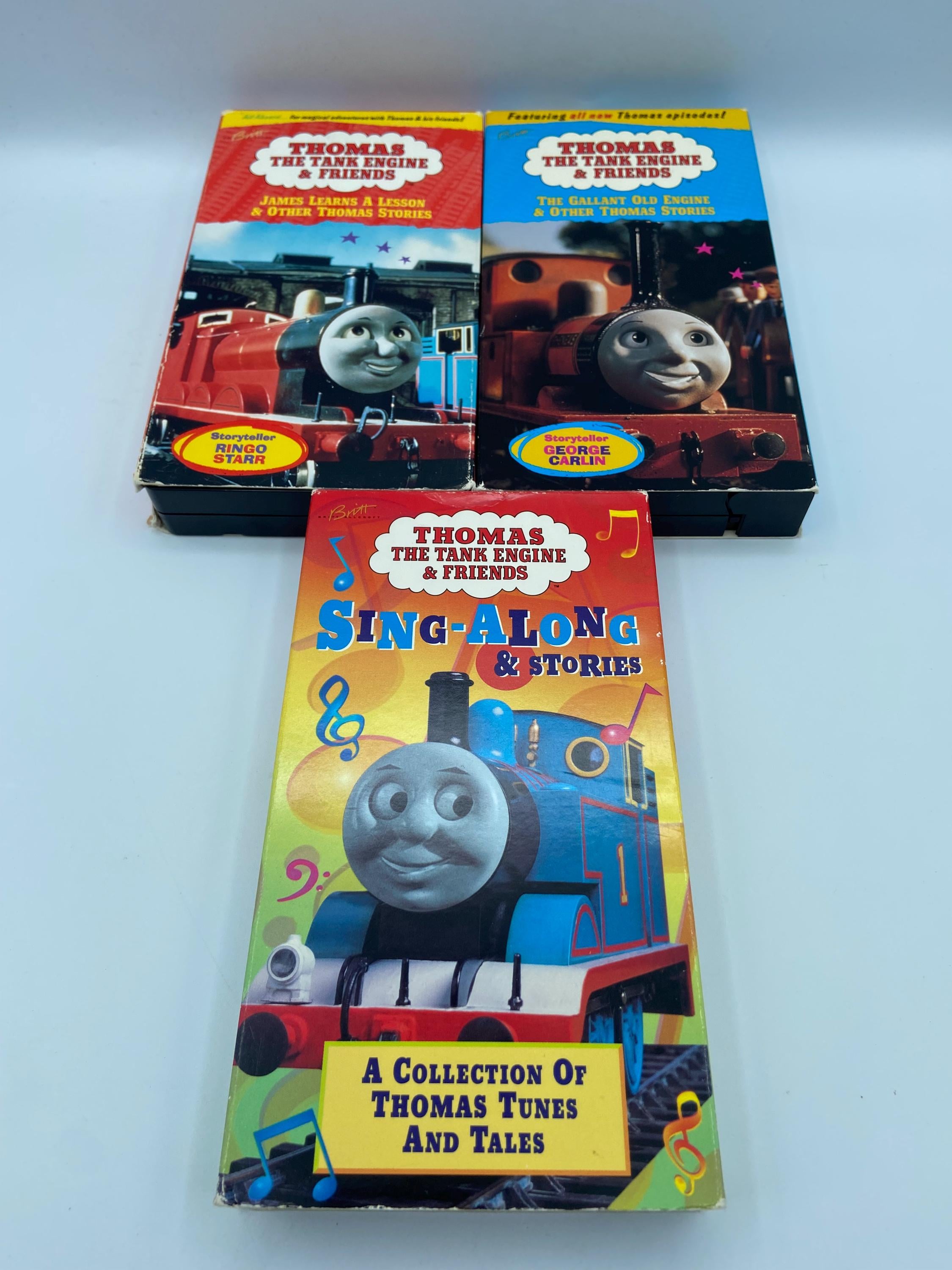 きかんしゃトーマス VHS 3 枚セット - 歌う物語、勇敢な古い機関車