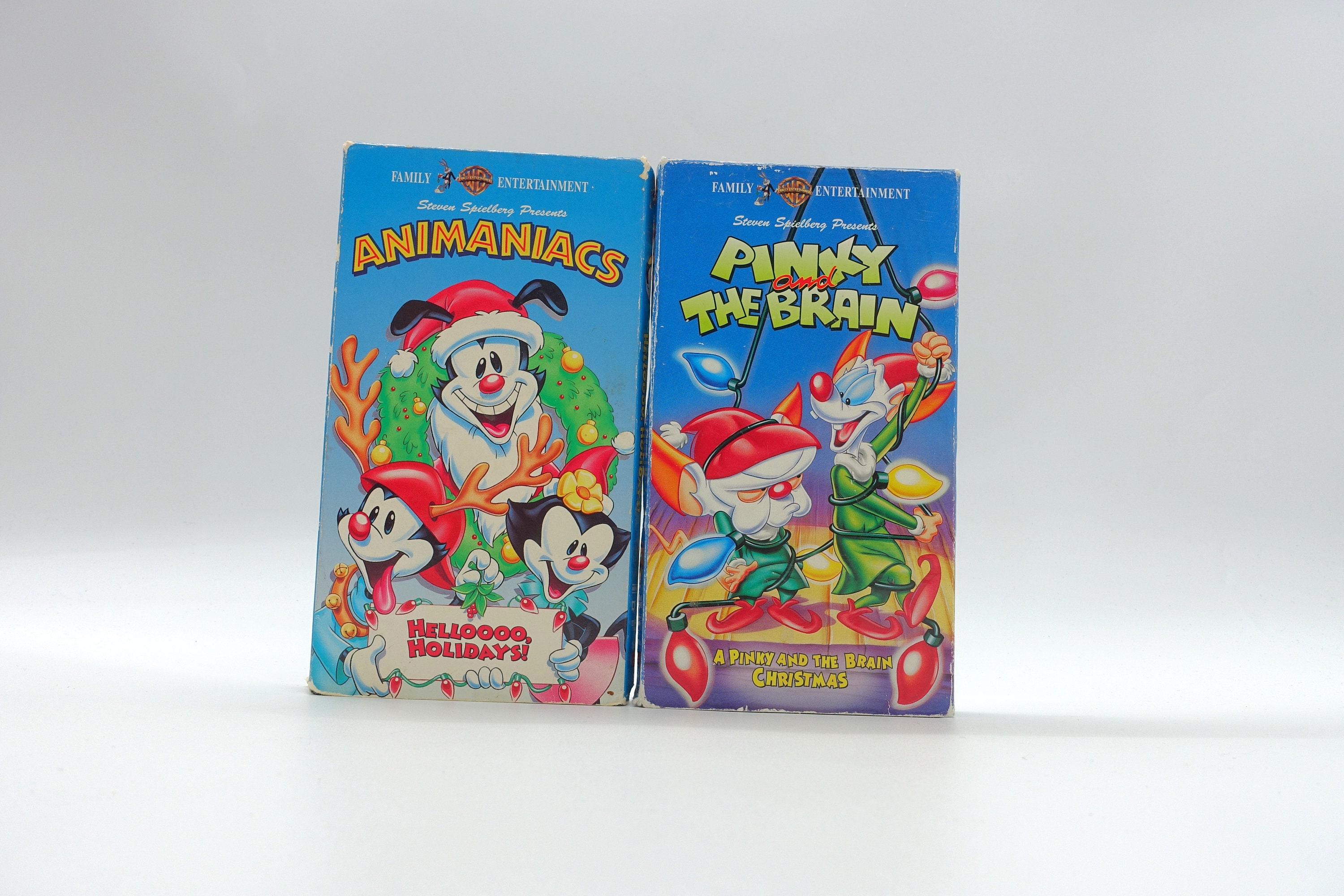 Animaniacs and Pinky and the Brain VHS Lot Holiday Specials Tested &  Working -  Canada