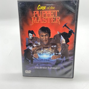Curse of the Puppet Master DVD - Cleaned, Tested, Fast Shipping - Horror Classic!