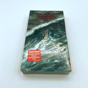A Perfect Storm VHS - Factory Sealed, Brand New, Classic Disaster Movie!