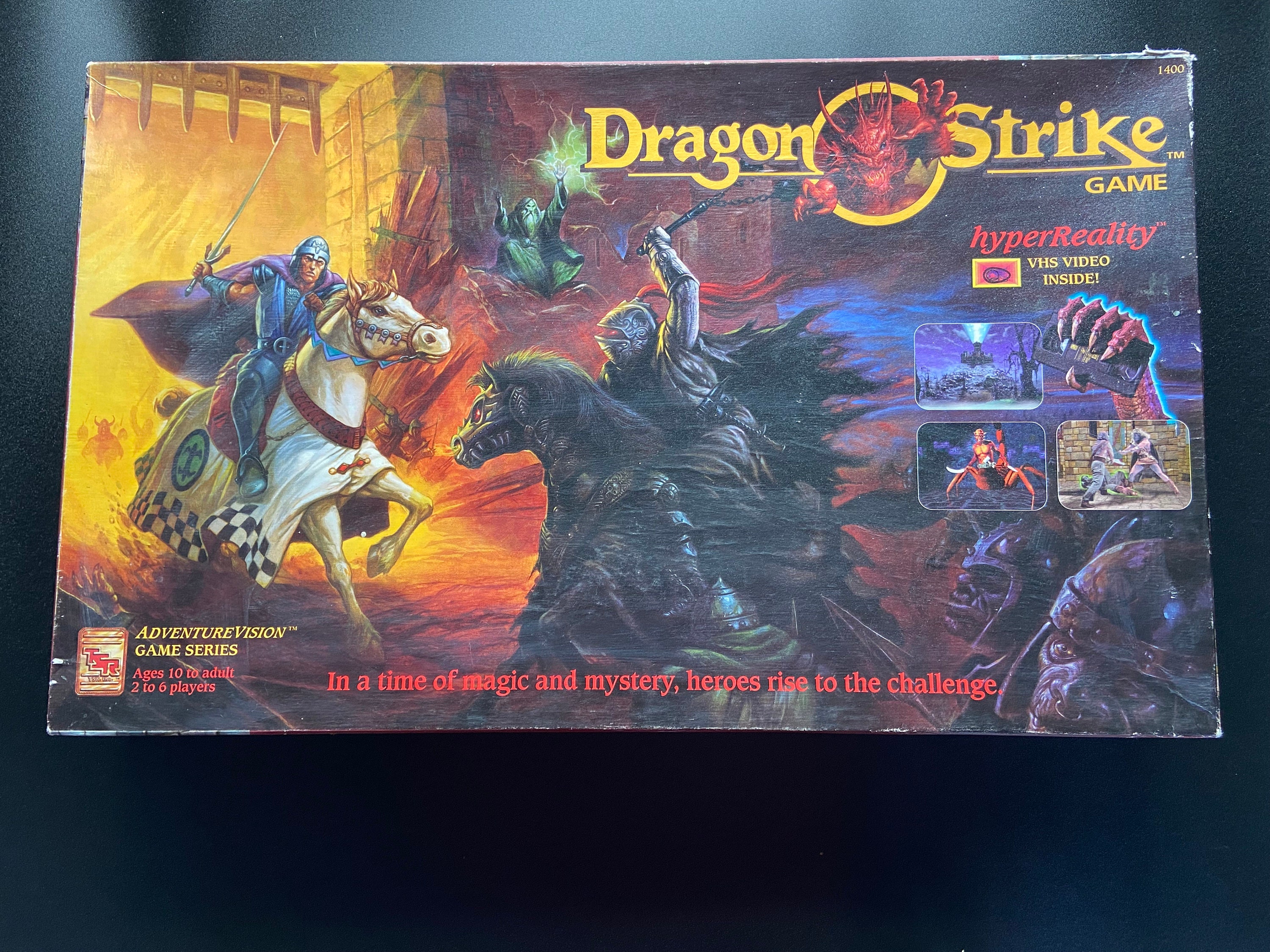 Dragon Strike VHS Board Game. RARE. Complete. OOP. Vintage. - Etsy