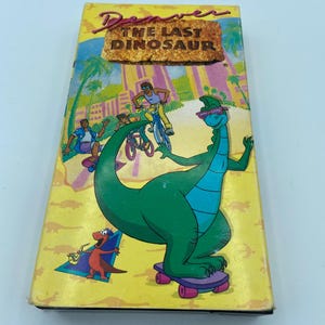 RARE - Denver the Last Dinosaur VHS - Vintage 80s Cartoon, Good Condition!