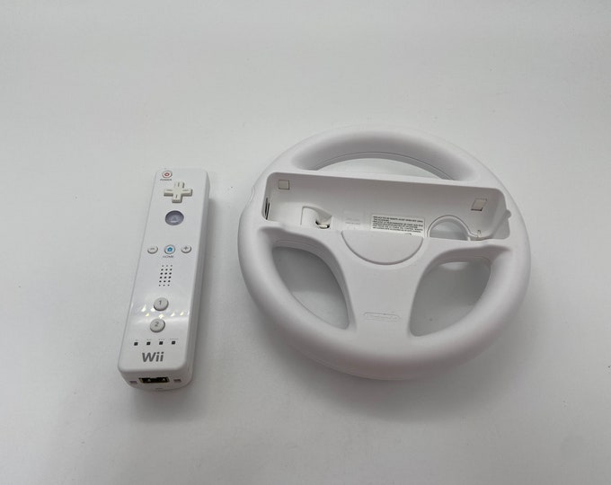 Nintendo Wii Mario Kart Steering Wheel Controller. Etsy