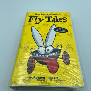 RARE – The Best Episodes of the Fly Tales VHS – Vintage Animated Series – Good Used Condition – Fast Shipping