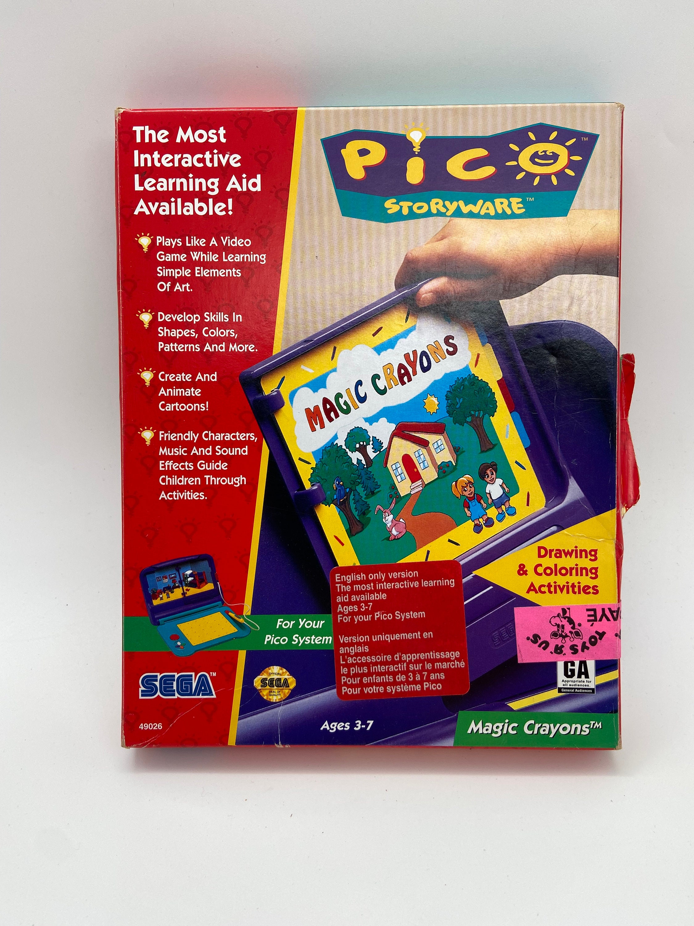 Magic Crayons for the Pico System by Sega 