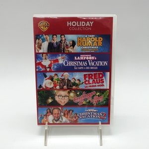 Caja de DVD de la colección navideña de Warner Brothers