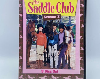 The Saddle Club Season 2 DVD. RARE , OOP