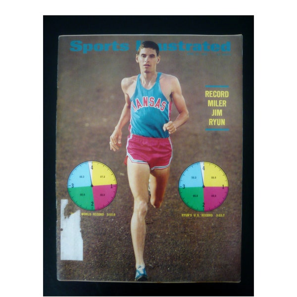 Sports Illustrated Magazine June 20 1966 Jim Ryun Front Cover, Sandy Koufax