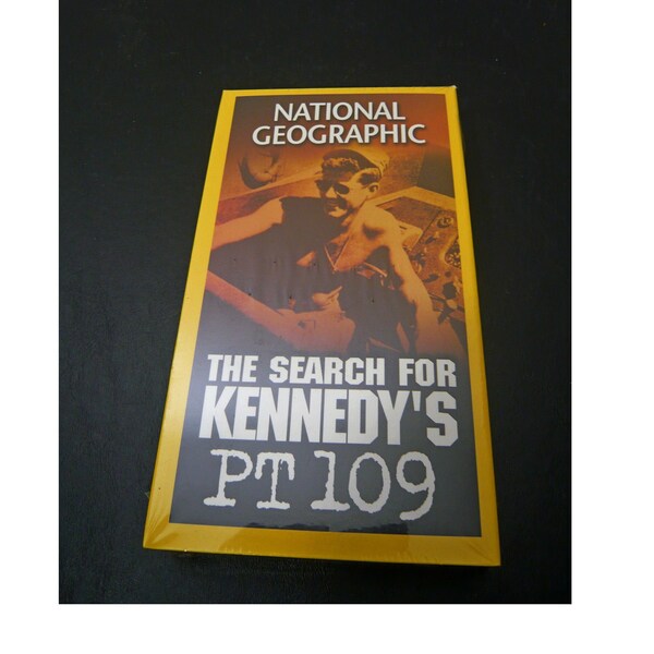 National Geographic: The Search For Kennedy's PT 109 - VHS, New