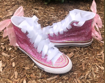 Custom Rhinestone Converse