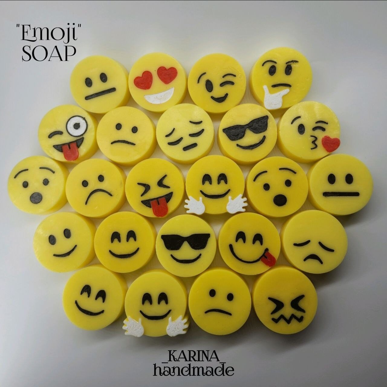 Soap emoji Etsy